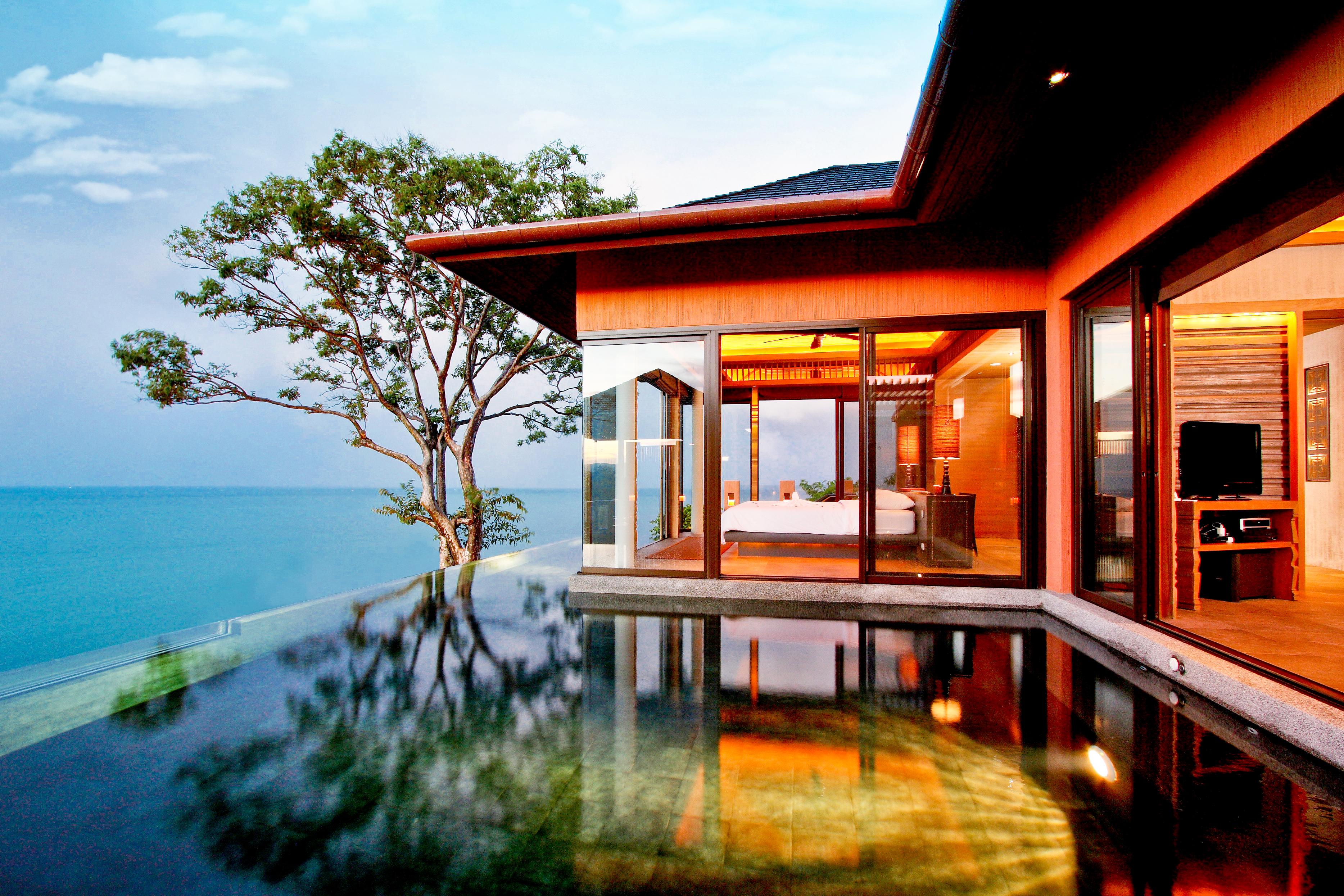 Sri Panwa Phuket Luxury Pool Villa Hotel - Sha Plus Exterior foto A villa at the resort