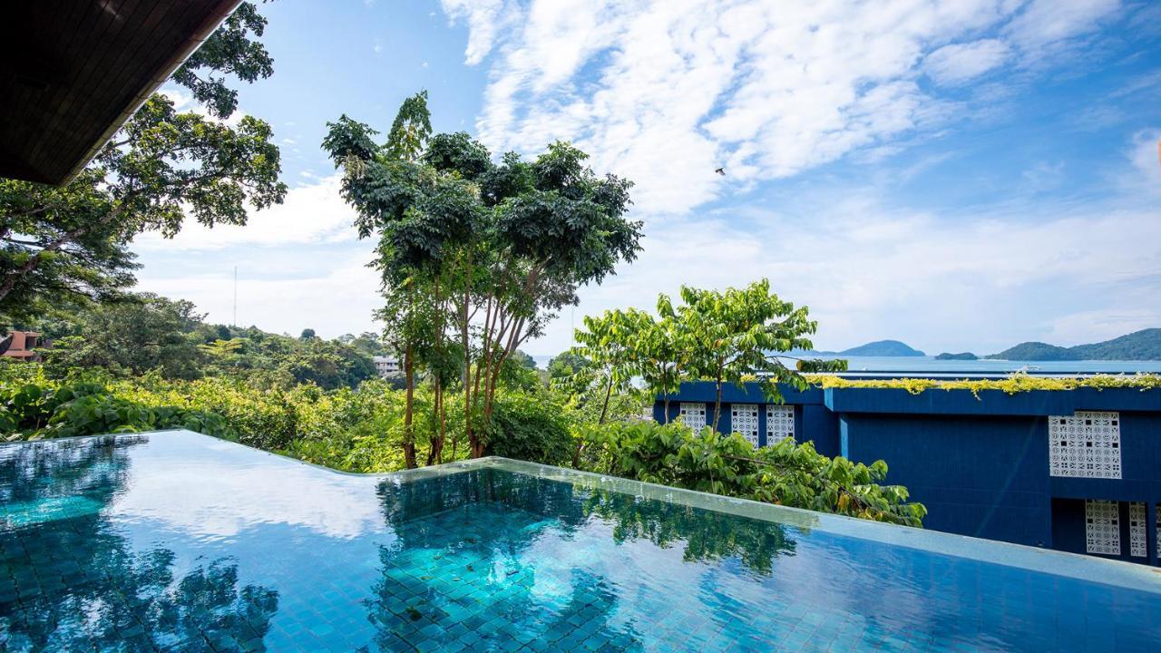 Sri Panwa Phuket Luxury Pool Villa Hotel - Sha Plus Exterior foto View from the pool at the resort