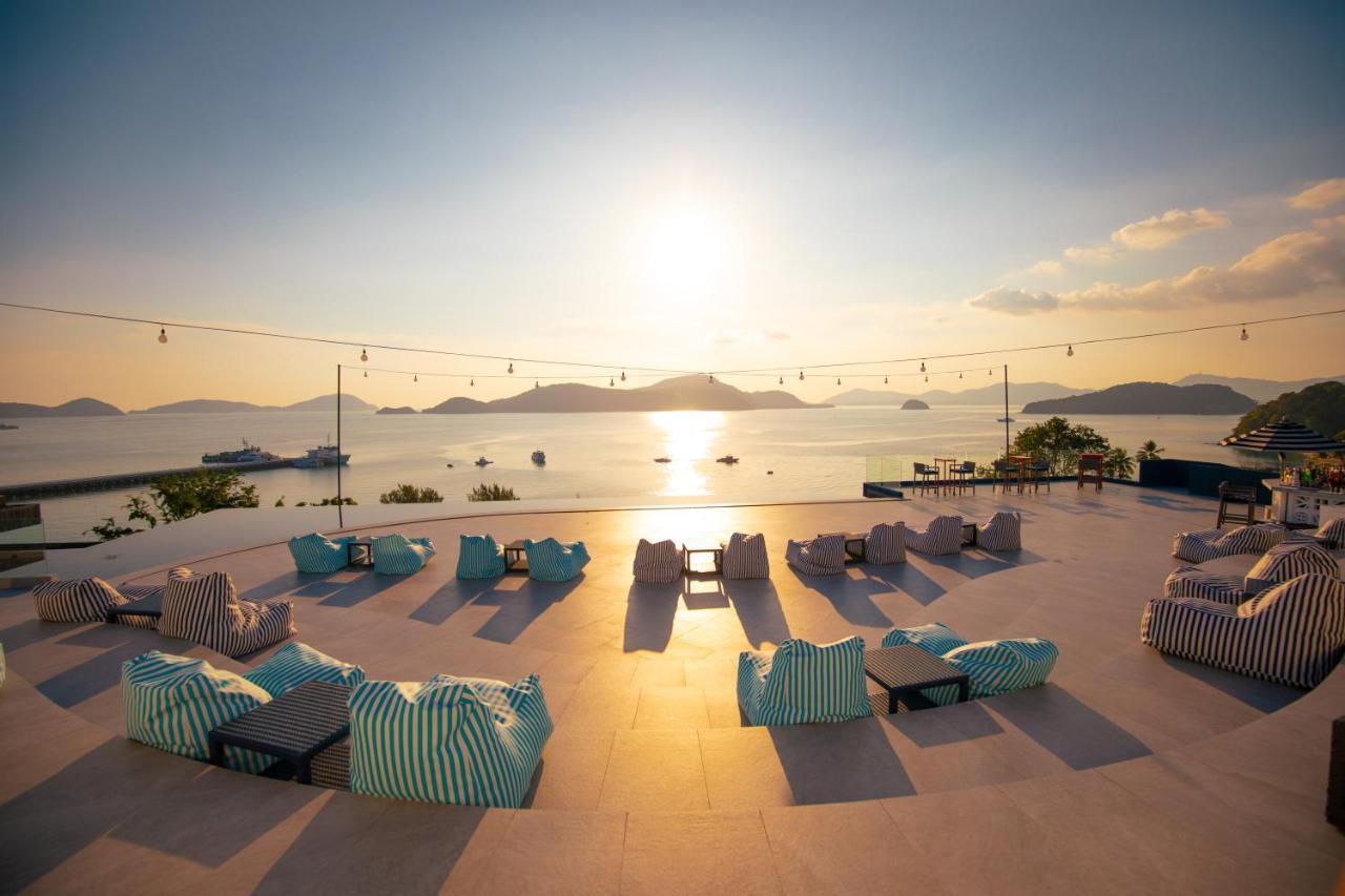 Sri Panwa Phuket Luxury Pool Villa Hotel - Sha Plus Exterior foto Sunset at the beach bar